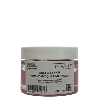 Pigment opaque Antique Pink 30 g de West & Senior
