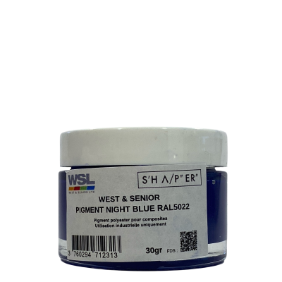 Pigment opaque Night Blue 30 g de West & Senior