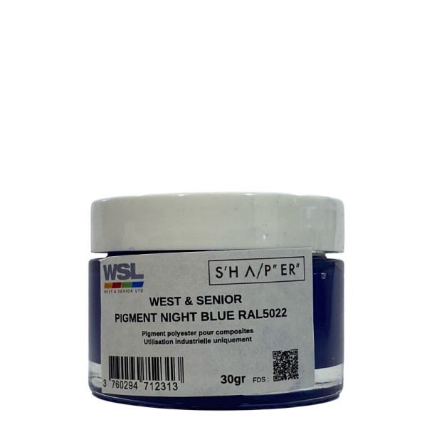 PIGMENT OPAQUE NIGHT BLUE RAL5022 - 30gr