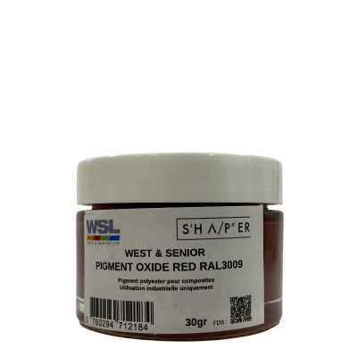 Pigment opaque OXIDE RED 30 g de West & Senior