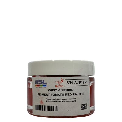 Pigmento opaco Vermelho Tomate 30 g da West & Senior