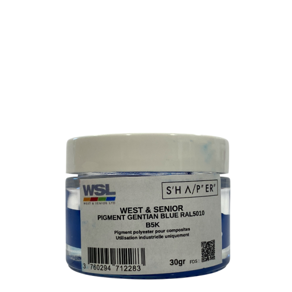 PIGMENT OPAQUE GENTIAN BLUE RAL5010 - 30gr