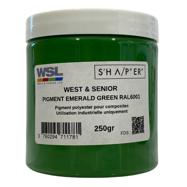 PIGMENTO VERDE ESMERALDA OPACO RAL6001 - 250g