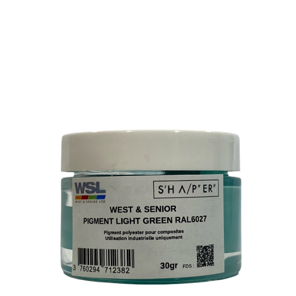 PIGMENTO OPACO VERDE CLARO RAL6027 - 30g