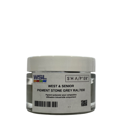 Pigmento opaco Cinza Pedra 30 g da West & Senior