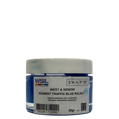 Pigmento opaco Azul Tráfego 30 g da West & Senior