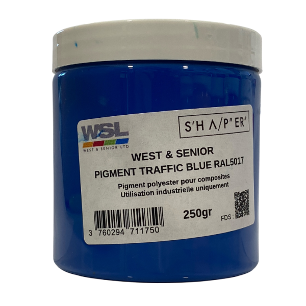 PIGMENT OPAQUE TRAFFIC BLUE RAL5017 - 250gr