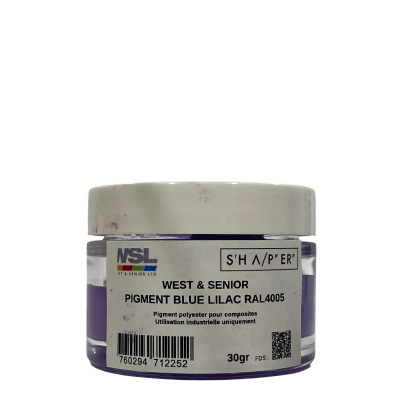 Pigment opaque Bleu Lila 30 g de West & Senior