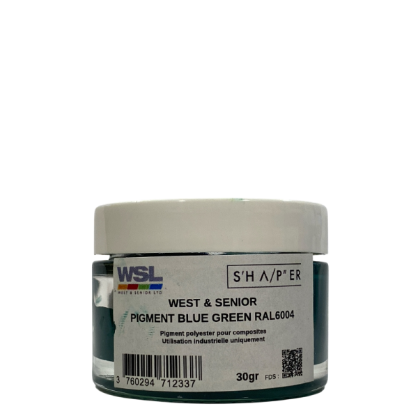 PIGMENTO OPACO AZUL-ESVERDEADO RAL6004 - 30g