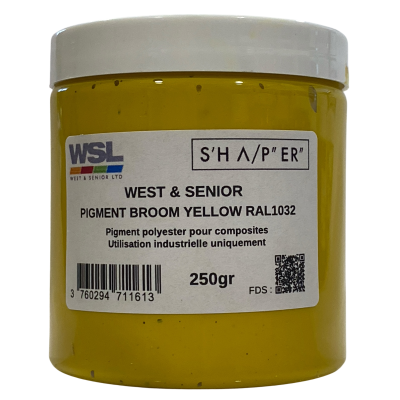 PIGMENTO OPACO Amarelo Vassoura - 250g