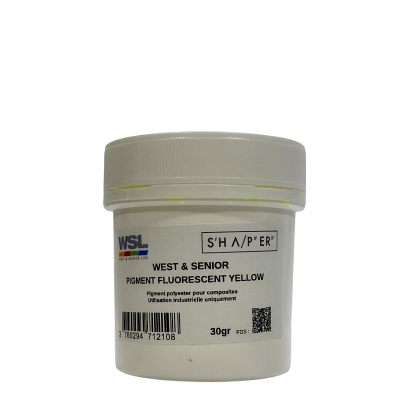 Pigmento amarelo fluorescente 30 g da West & Senior