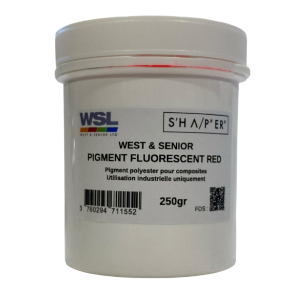 PIGMENT FLUORESCENT RED - 250gr