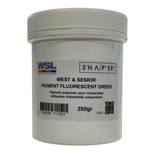 PIGMENT FLUORESCENT GREEN - 250gr