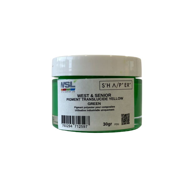 PIGMENT TRANSLUCIDE YELLOW GREEN - 30gr