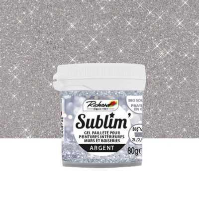 Silver Glitter Gel - 80g jar