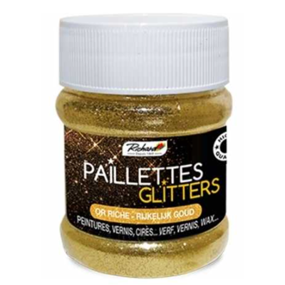Rich Gold Glitter - 80g jar