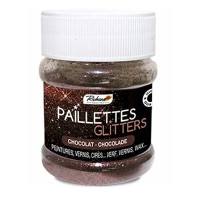 Chocolate Glitter - 80g jar