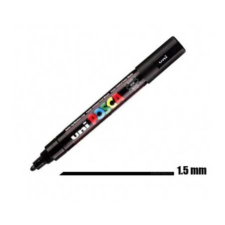 POSCA Negro 1,5 mm
