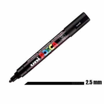 POSCA Black 2.5mm