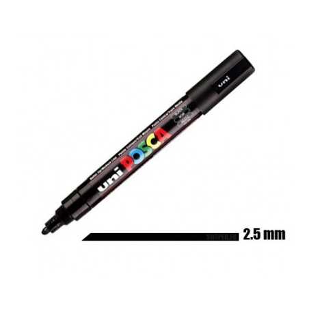 POSCA Noir 2.5mm