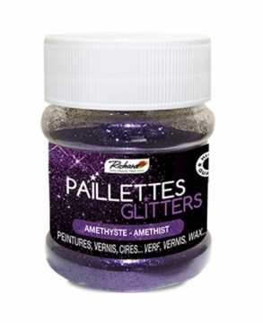 Paillettes Amethyste - pot...