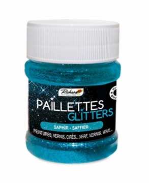 Paillettes Saphir - pot de...