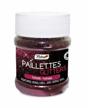 Paillettes Topaze - pot de...