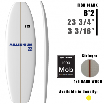 6'2F Fish MILLENNIUM 1/8...