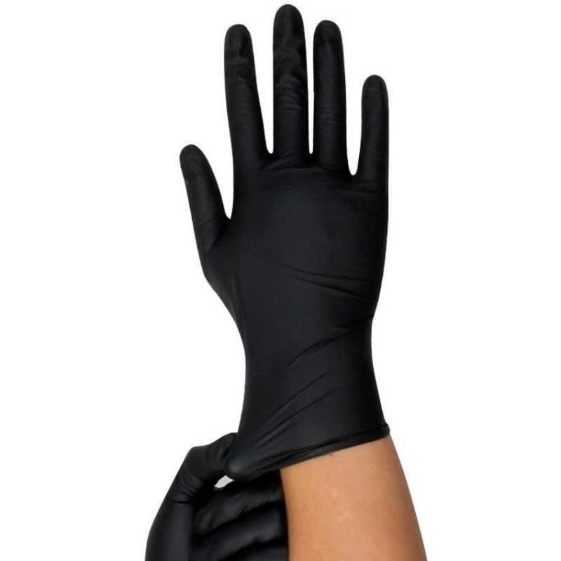 Boite 100 Gants Latex Noir Panthera