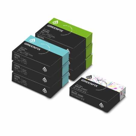 Pack 6 ceras + Base Coat oferta