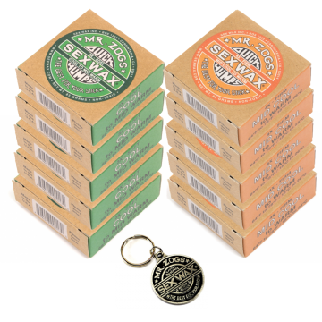 Pack de 10 ceras + llavero de regalo