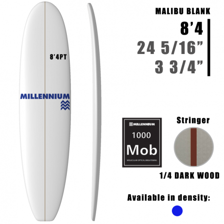 Malibú MILLENNIUM 1/4 DARKWOOD de 8'4PT