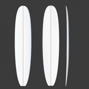 Preshape Longboard noserider