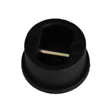 Enchufe de correa negro de 21 mm