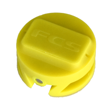 Plug de leash FCS jaune