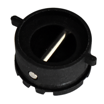 Enchufe de correa negro de 26 mm