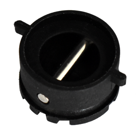 Enchufe de correa negro de 26 mm