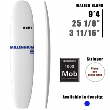 Longboard Pain de Mousse 9'4MT MILLENNIUM a 3" del centro